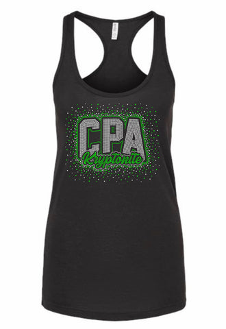 Team Rhinestone Tank Top