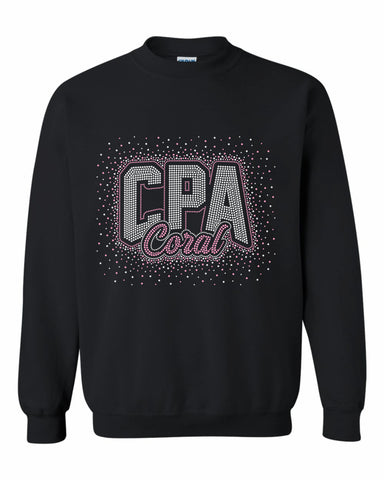 Team Rhinestone Crewneck
