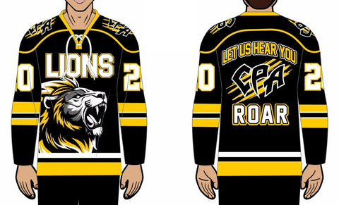 Lions Fan Hockey Jersey