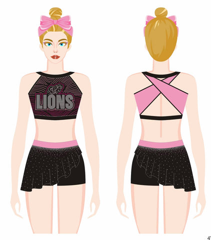 Lions Practice Set - Skort