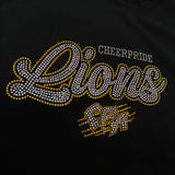 Cheerpride Lions Rhinestone Crewneck